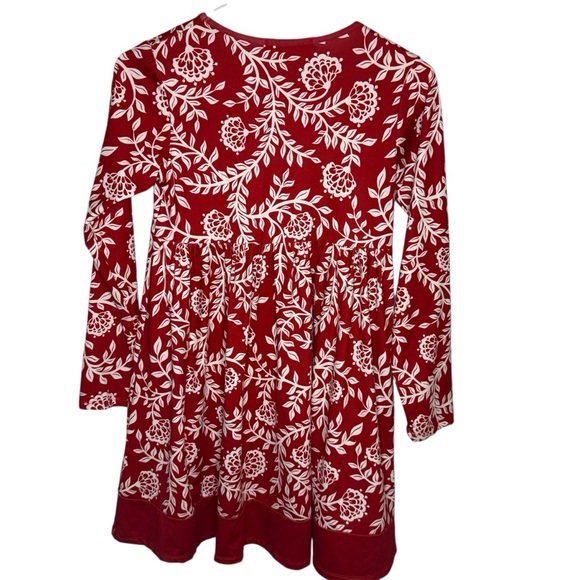 Millie Loves Lily Red Floral Button Front  Dress Girls Size 12 - Picture 3 of 3